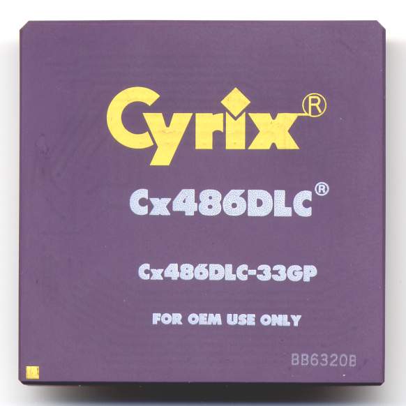 Cyrix_Cx486DLC-33GP Intel 幻のオーバードライブプロッセッサ RapidCAD
