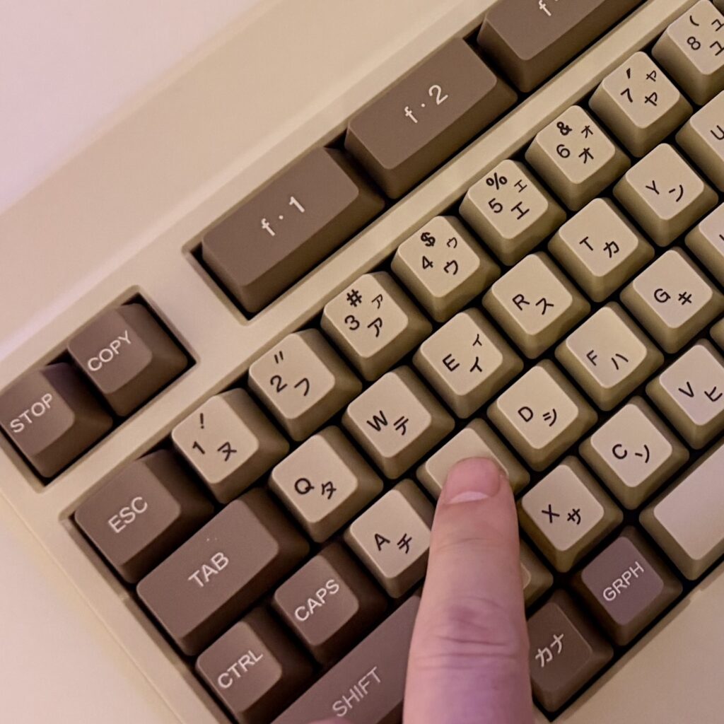 IMG_E8833-1024x1024 PasocomMini PC-8801mkIISR のデモンストレーションを披露