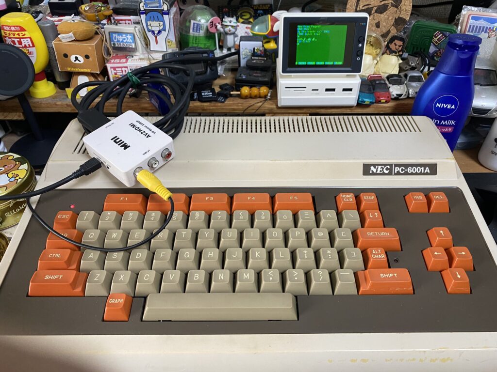 6001A-1024x768 PC-8801B! PC-6001A! PC-9801FC! NECが海外で展開した日本人が知らないPC