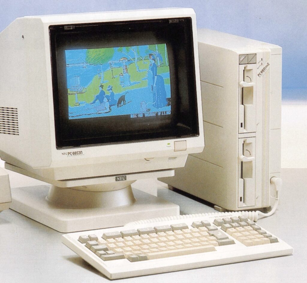 8801mkII_2-1024x944 公式に縦置き対応していたレトロPCまとめ|NEC・シャープ・エプソン・Apple