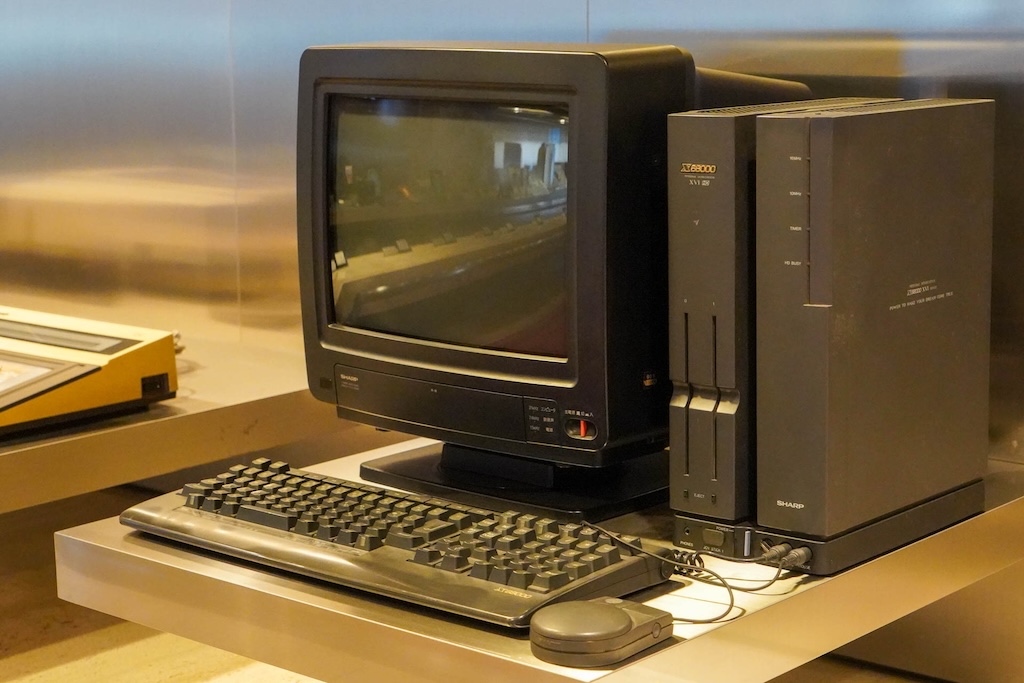 DSC04512-7 シャープミュージアム訪問記!X68000や伝説のPC-5000に会える