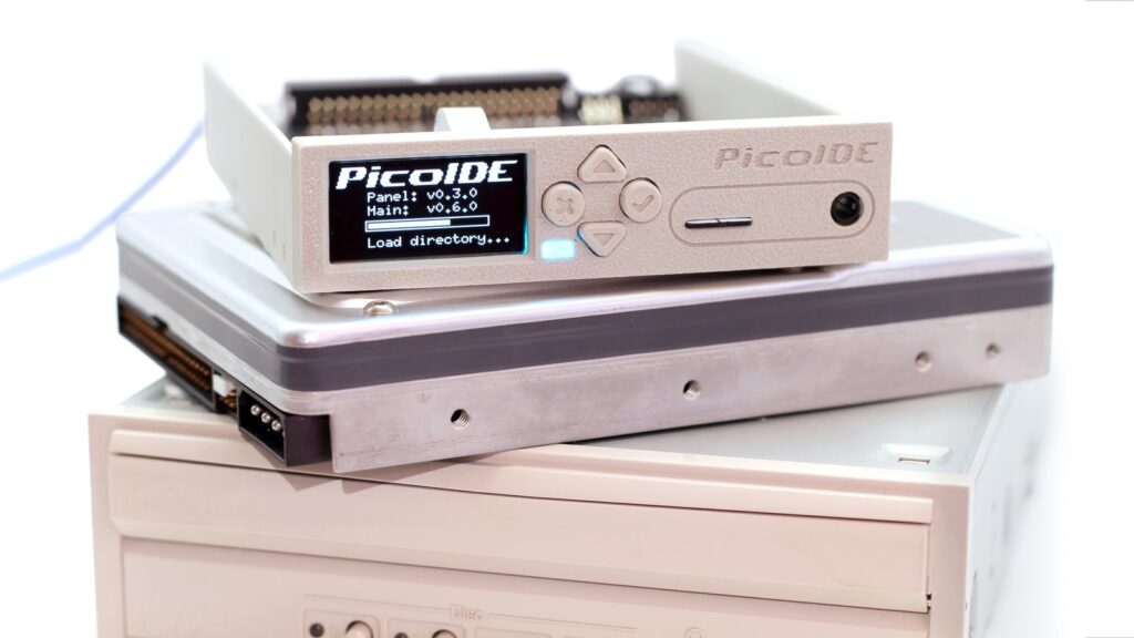 picoide-1024x576 IDE HDDもCDドライブもSDカードに全集約する『PicoIDE』がクラウドファンディングに登場