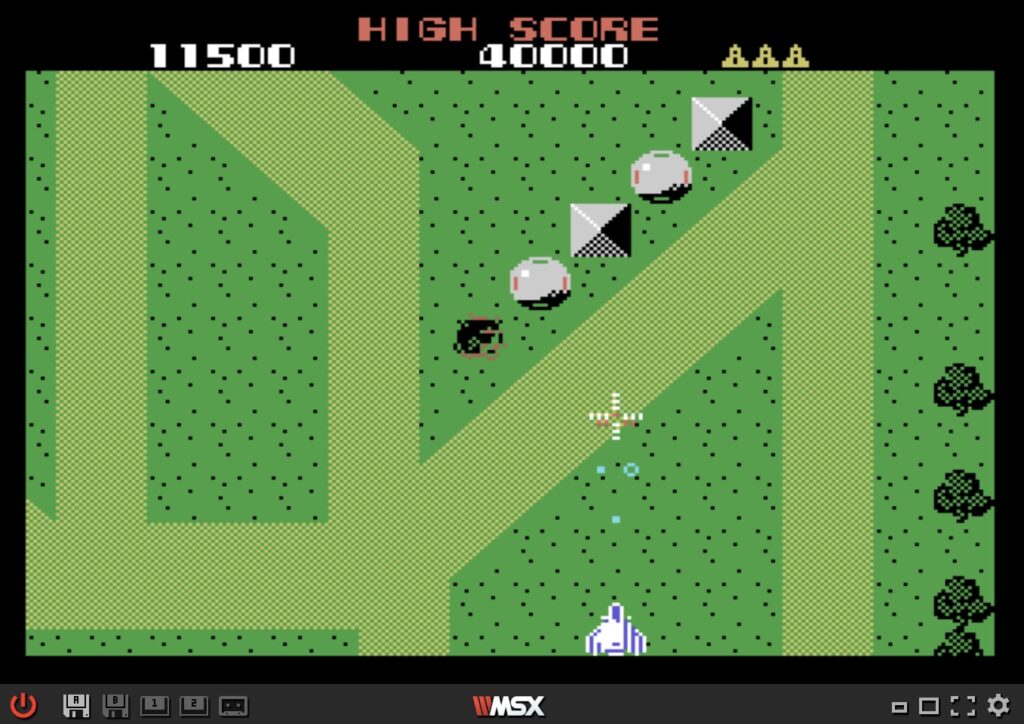 xevious-1024x724 妄想から実機へ ― MSX1で本当に動いてしまった「妄想ゼビウス」